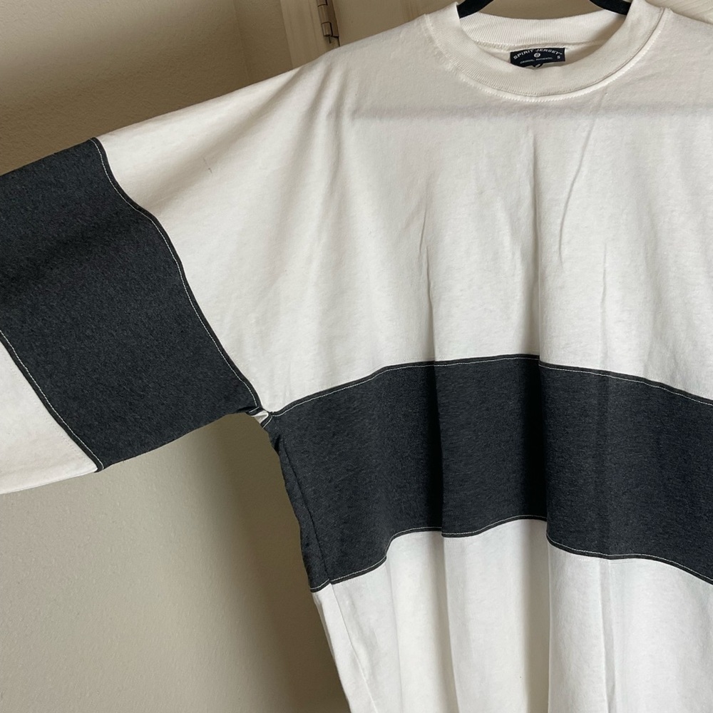 Spirit Jersey Long Sleeve Horizontal Stripe – Small - Picture 6 of 8